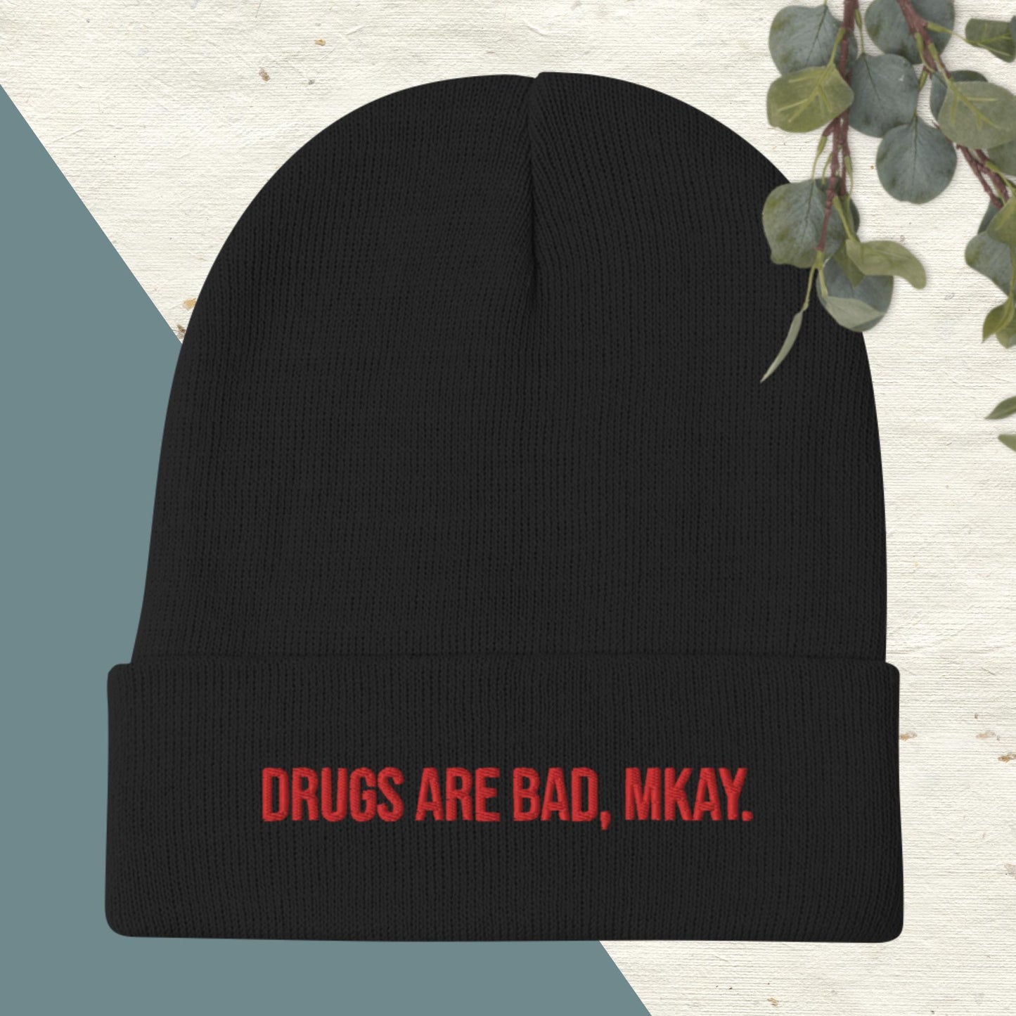 Drugs Are Bad Beanie