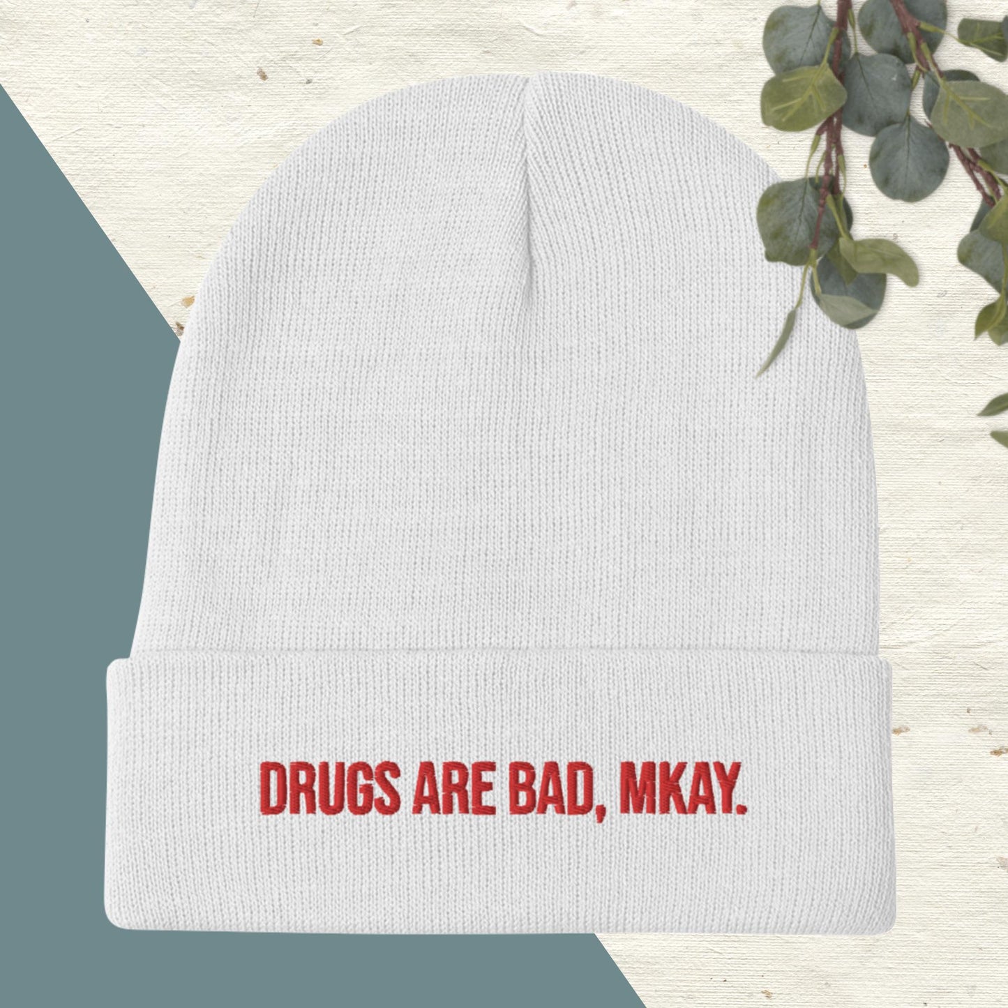 Drugs Are Bad Beanie